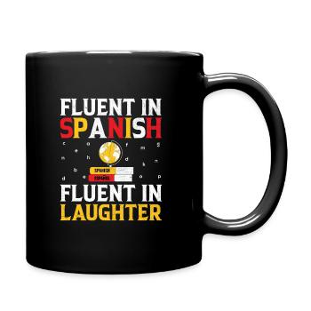 Fremdsprachenlehrer Schule Sprachlehrer - Tasse einfarbig - Schwarz - Rechts
