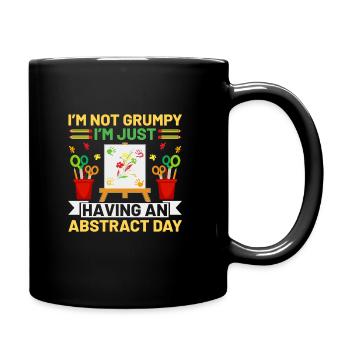Art Teacher School Teacher Funny Art Teachers Scho - Full Colour Mug - black - Right