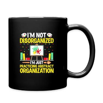 Kunstlehrer Schullehrer Lustige Kunstlehrer Scho - Tasse einfarbig - Schwarz - Rechts