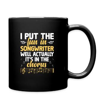Musicien Auteur-compositeur Chanteur Musicien Musique Musique Pr - Mug uni - noir - Droite