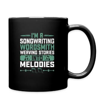 Musicien Auteur-compositeur Chanteur Musicien Musique Musique Pr - Mug uni - noir - Droite