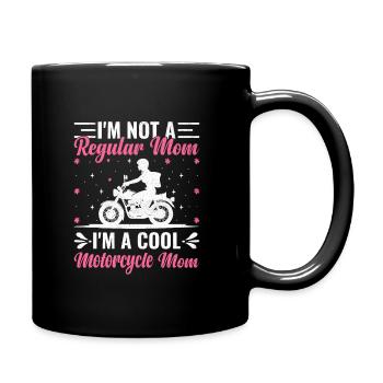 Je ne suis pas une maman ordinaire Je suis une maman de moto cool - Mug uni - noir - Droite