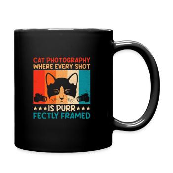Chat Photographes Chat Amoureux Des Chats Photo - Mug uni - noir - Droite
