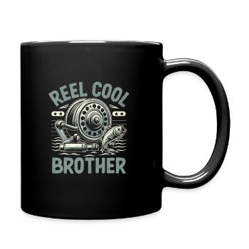 Moulinet Cool Brother Fishing Angler Pêcheur Pêcheurs - Mug uni - noir - Droite