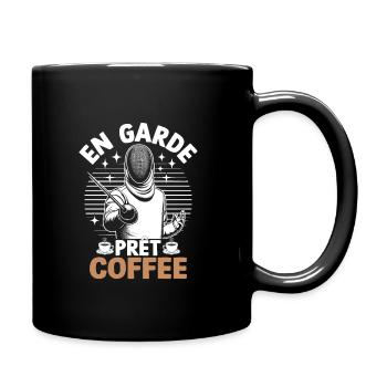 En Garde Escrimeur - Mug uni - noir - Droite
