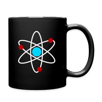 An Atom - Full Colour Mug - black - Right