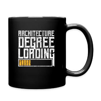 Architecte - Mug uni - noir - Droite