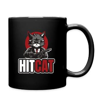 HitCat (en anglais seulement) - Mug uni - noir - Droite