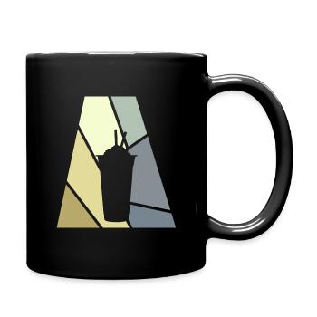 Bubble Tea Tee Bubbletee - Tasse einfarbig - Schwarz - Rechts
