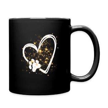 Dog Dog Person Dog Lover - Full Colour Mug - black - Right