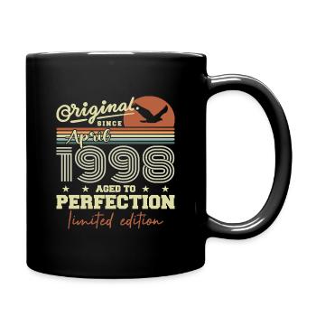 April 1998 Gift | 27th Anniversary April 1998 - Full Colour Mug - black - Right