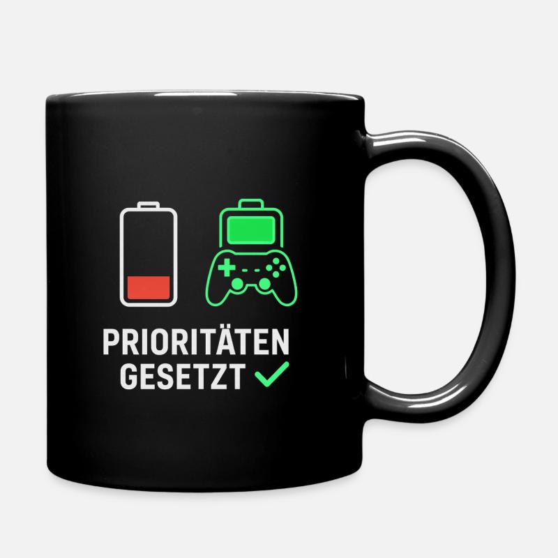 Conception de motivation de jeu pour les fans - Mug uni - noir