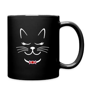 Larry Le Chat - Mug uni - noir - Droite