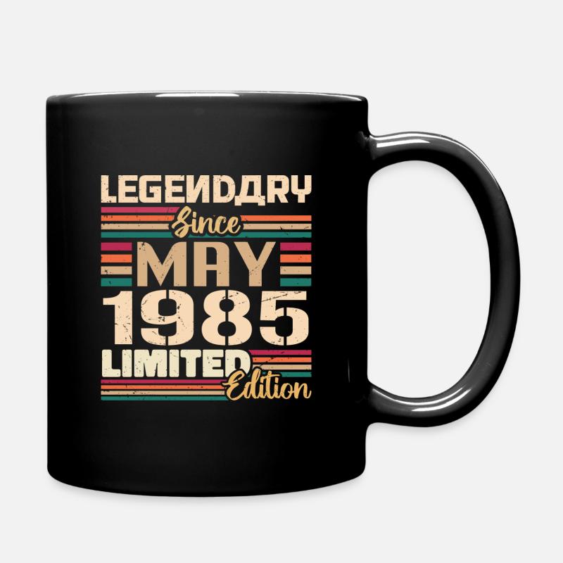 Mai 1985 Mai - Jubilé Mai 1985 - Mug uni - noir