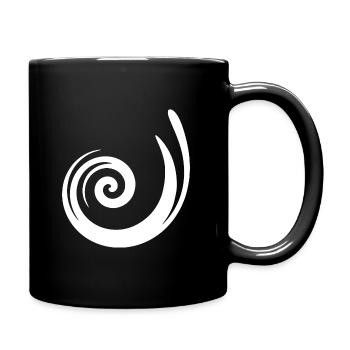 Pattern White Gift Christmas - Full Colour Mug - black - Right