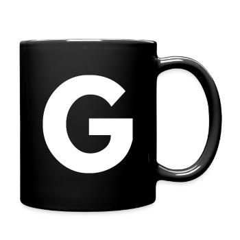 G - Tasse einfarbig - Schwarz - Rechts