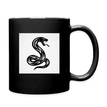 Le monde fascinant des serpents - Mug uni - noir - Droite