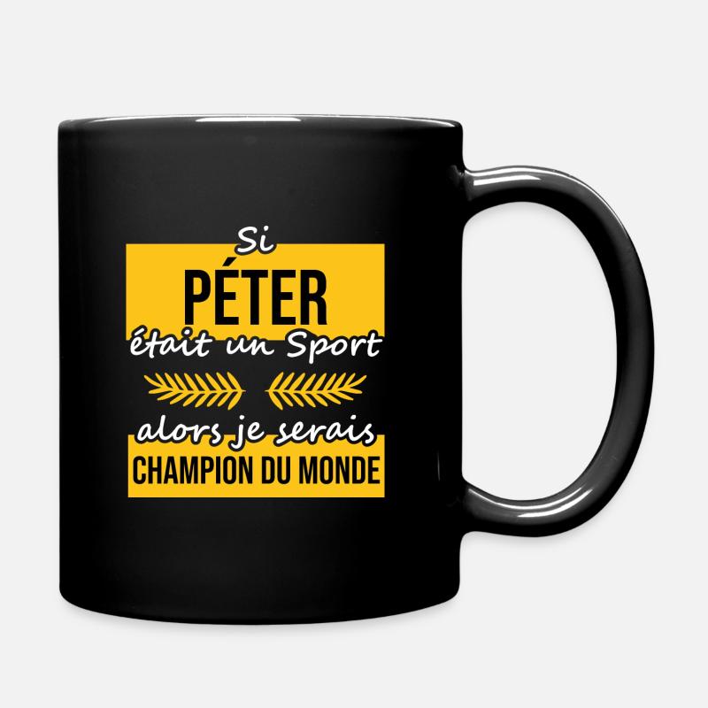 Si péter était un sport - Mug uni - noir