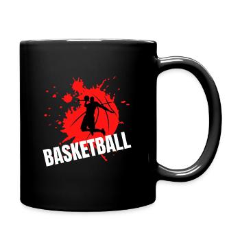 t-shirt basketball - Mug uni - noir - Droite