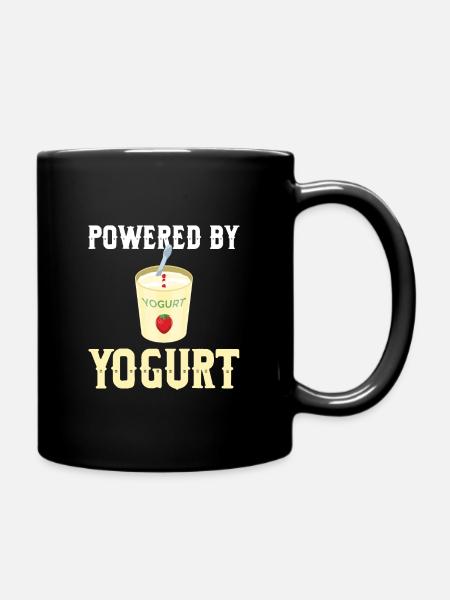 Cadeau de yaourt - Mug uni - noir