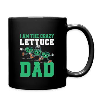 Lettuce Daddy - Full Colour Mug - black - Right