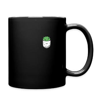 Lettuce Shirt Bag - Full Colour Mug - black - Right