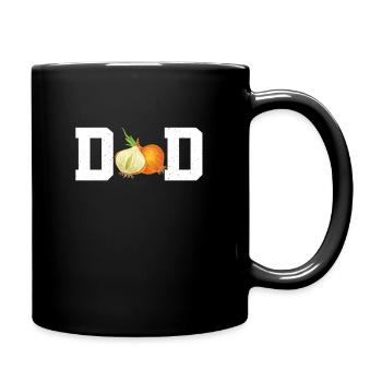 Onion Dad - Full Colour Mug - black - Right