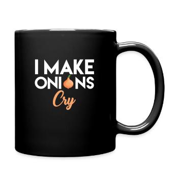 Onion - Full Colour Mug - black - Right