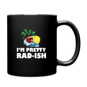 Radishes Water Sports - Full Colour Mug - black - Right