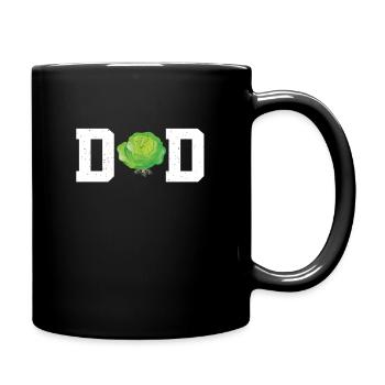 Kohl Papa - Tasse einfarbig - Schwarz - Rechts