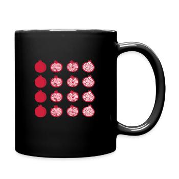Pomegranate Shirt - Full Colour Mug - black - Right