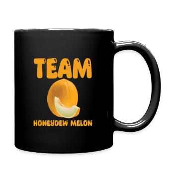 Équipe Honeydew Melon - Mug uni - noir - Droite