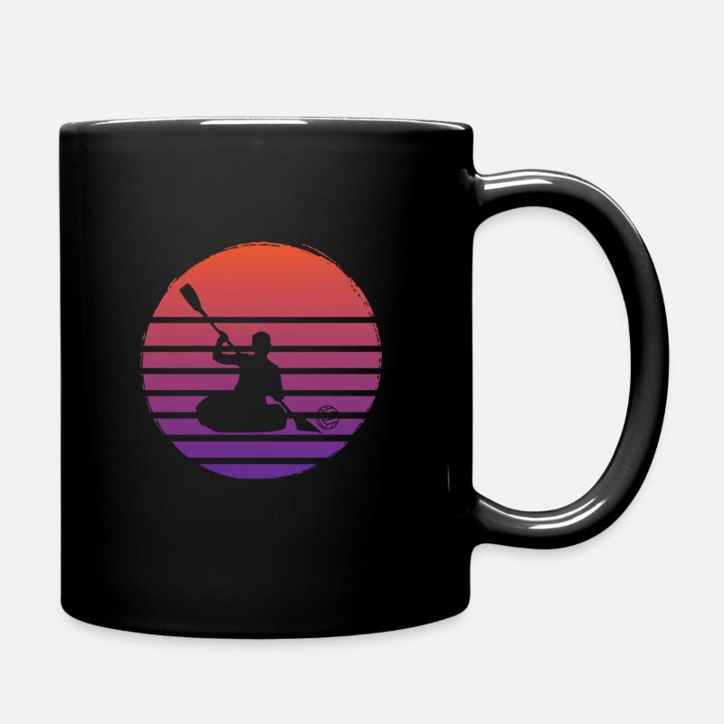 Kanupolo - Tasse einfarbig - Schwarz