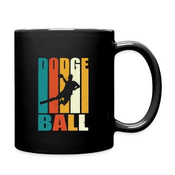 Dodgeball - Mug uni - noir - Droite