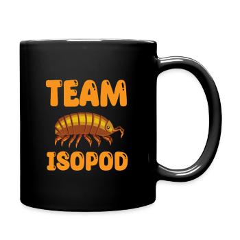 Team Assel - Tasse einfarbig - Schwarz - Rechts