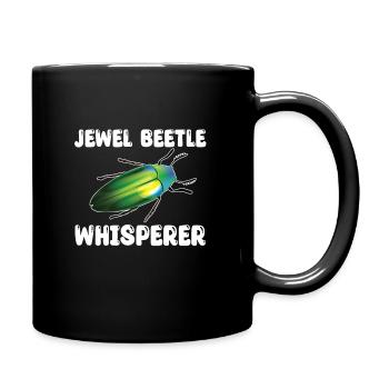 Magnificent Beetle Whisperer - Full Colour Mug - black - Right