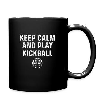 Dicton Kickball - Mug uni - noir - Droite