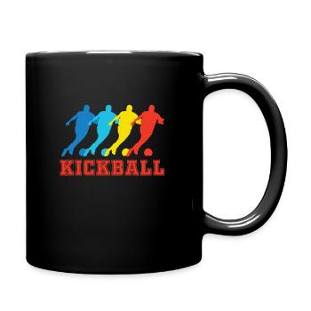 Kickball - Mug uni - noir - Droite