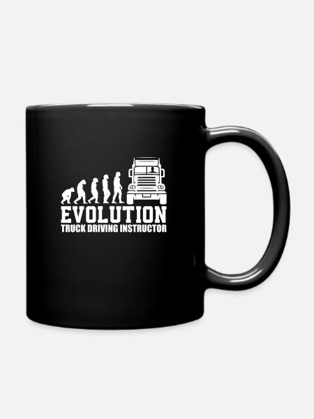 Instructeur de conduite de camion - Mug uni - noir