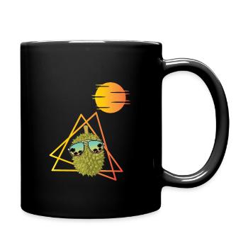Durian années 80 - Mug uni - noir - Droite