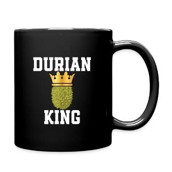 Roi Durian - Mug uni - noir - Droite