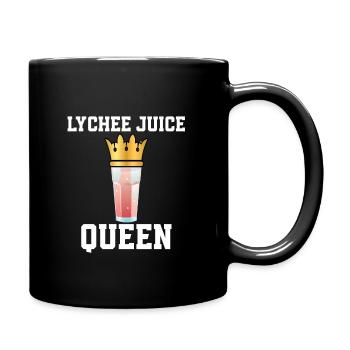 Lychee Juice Queen - Full Colour Mug - black - Right