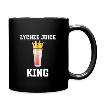 Lychee Juice King - Full Colour Mug - black - Right