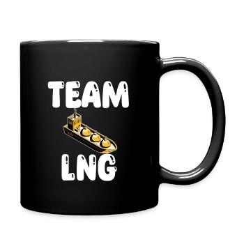 Team LNG Tanker - Full Colour Mug - black - Right