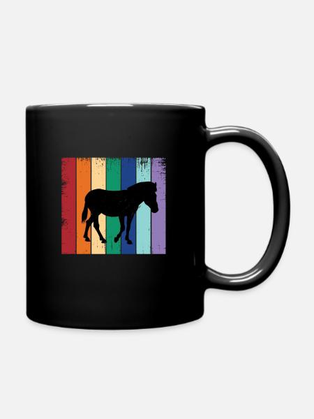 Zèbre - Mug uni - noir