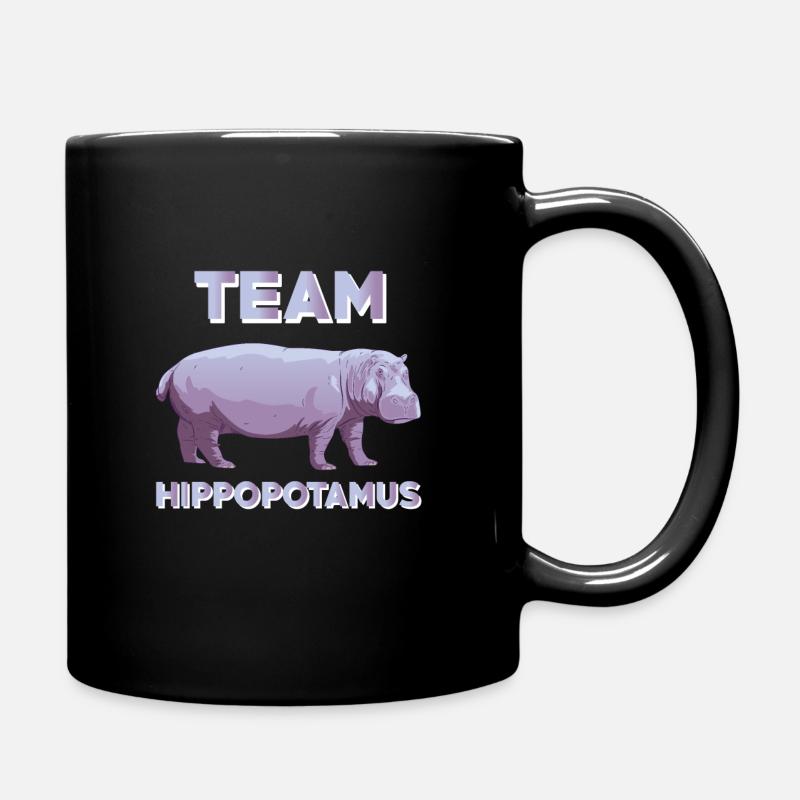 Équipe Hippo - Mug uni - noir