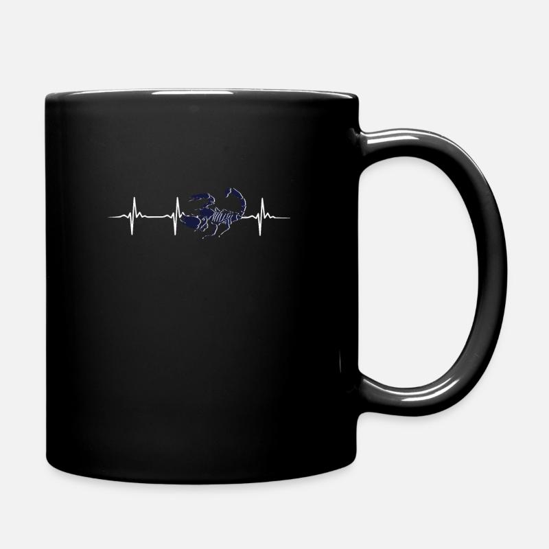 Battement de cœur scorpion - Mug uni - noir