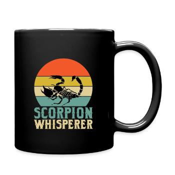 Chuchoteur de Scorpion - Mug uni - noir - Droite