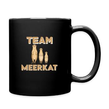 Team Meerkats - Full Colour Mug - black - Right