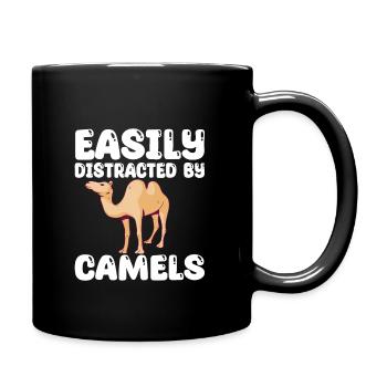 Funny Camel T-Shirt - Full Colour Mug - black - Right